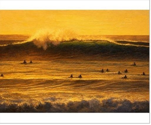 ART #20 JMILL-020 | Waves & Surfers | JMILL Collection