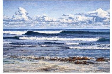 ART #25 JMILL-025 | Waves & Surfers | JMILL Collection