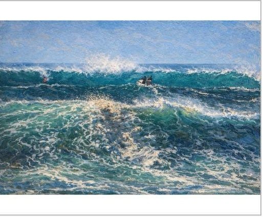 ART #16 JMILL-016 | Waves & Surfers | JMILL Collection