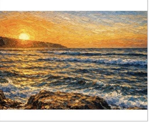 ART #69 JMILL-069 | Golden Sky | JMILL Collection