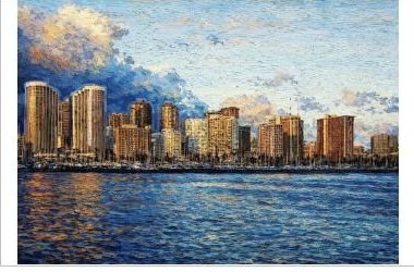 ART #76 JMILL-076 | Night & City | JMILL Collection