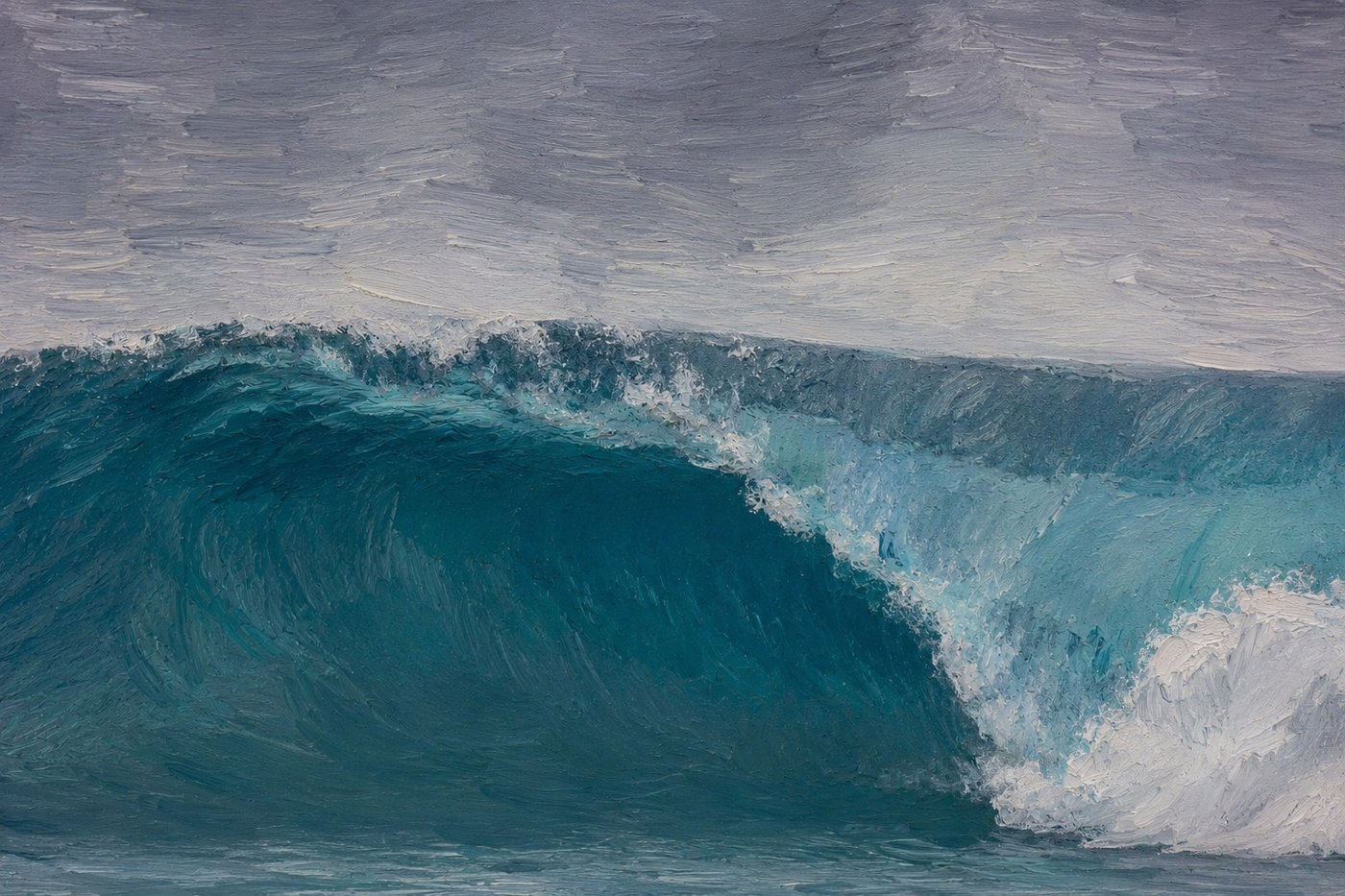 ART #4 JMILL-004 | Waves & Surfers | JMILL Collection