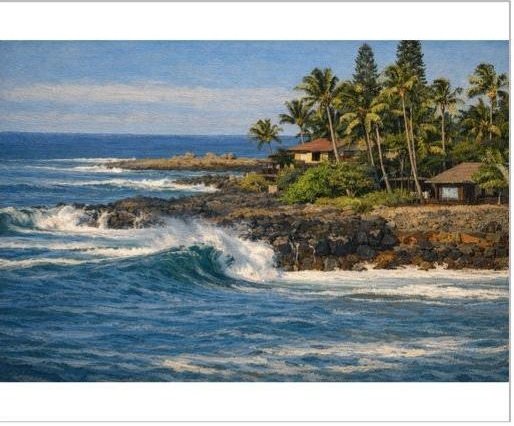 ART #55 JMILL-055 | Coastal & Island Life | JMILL Collection