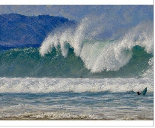 ART #17 JMILL-017 | Waves & Surfers | JMILL Collection