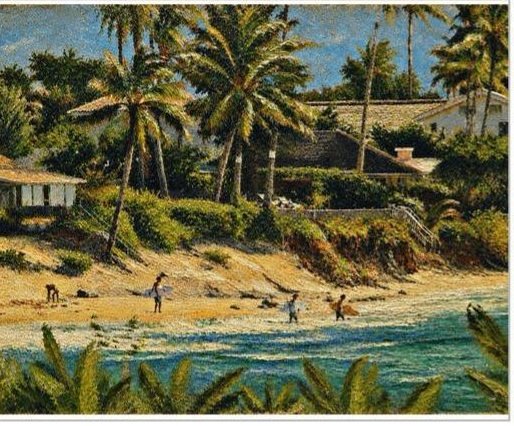 ART #41 JMILL-041 | Coastal & Island Life | JMILL Collection