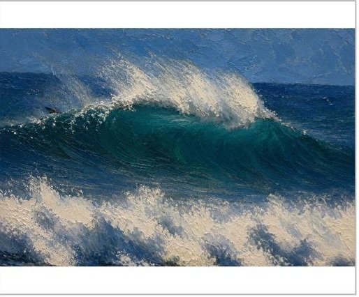 ART #6 JMILL-006 | Waves & Surfers | JMILL Collection