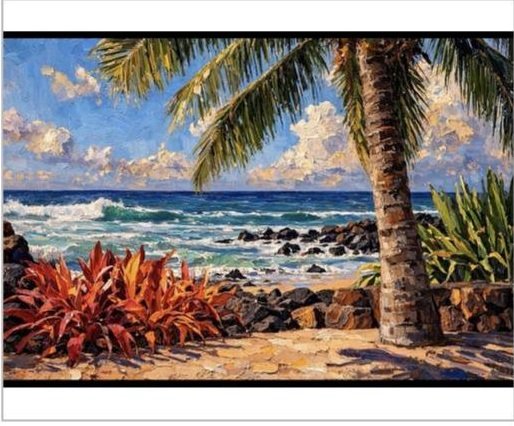 ART #33 JMILL-033 | Coastal & Island Life | JMILL Collection